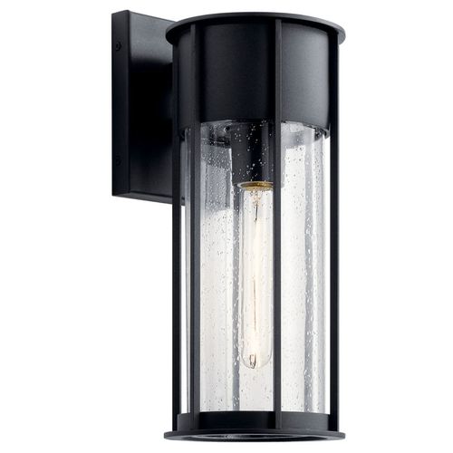 Camillo 15" Outdoor Light in Textured Black