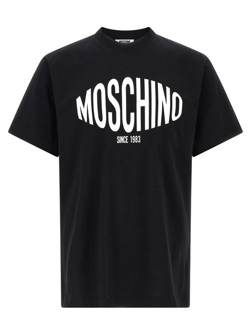 Logo-Print Cotton Jersey T-shirt — Black