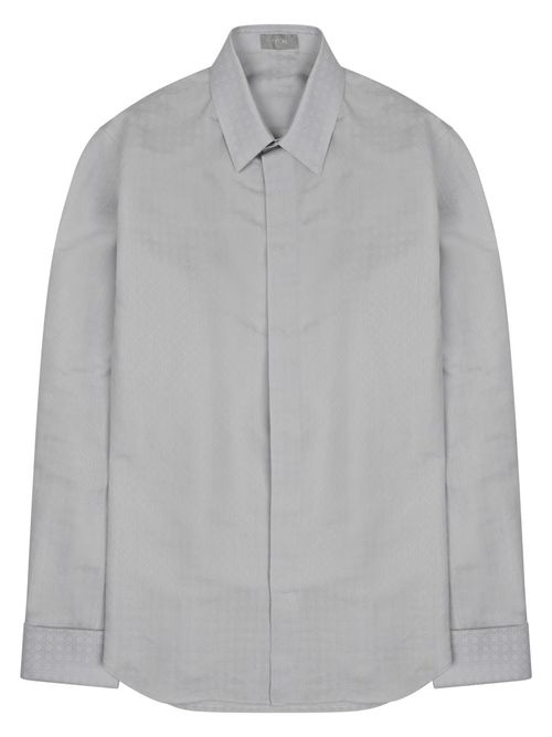 Silk-Cotton Blend Shirt for Men - FW25