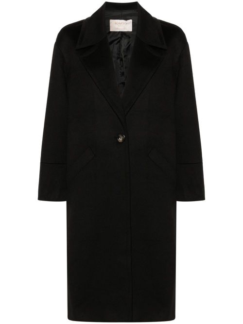 Single-breasted coat - Black