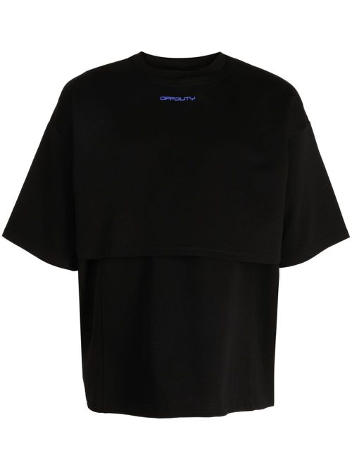 Seconds double-layer T-shirt - Black