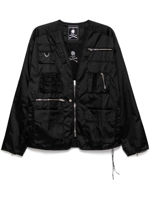Skull-print jacket - Black