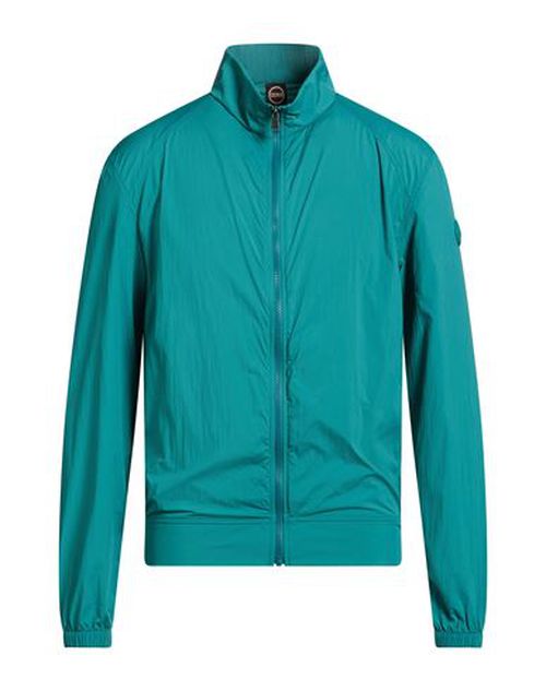 Man Jacket Emerald green Size L Polyamide