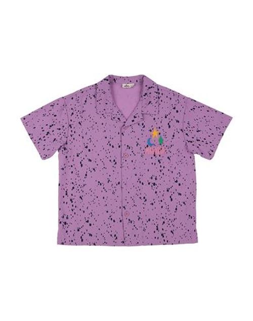 Kid Girl Shirt Mauve Size 10 Cotton
