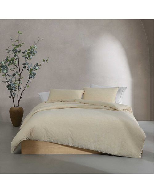 Calvin Klein Branching Leaves Cotton Duvet Cover Set