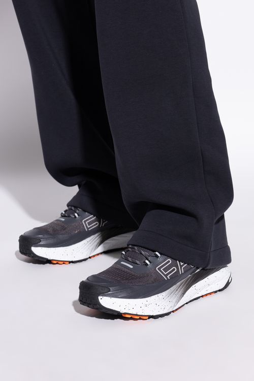 Sports Shoes With Logo, Men's, Black