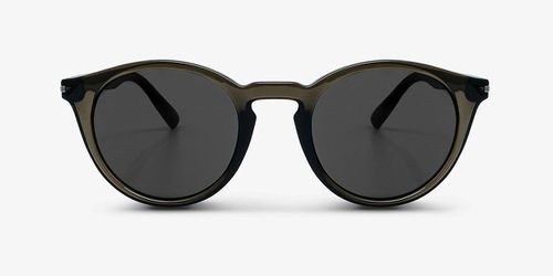 Messy Weekend HOBBES Crystal Green Women's Sunglasses Clear
