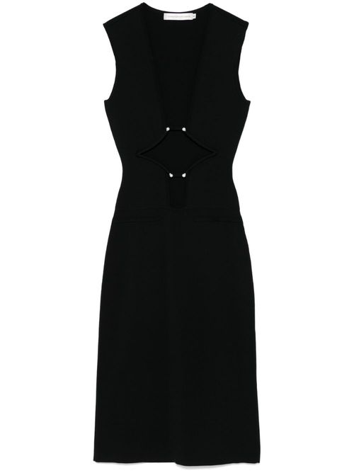 Bracket midi dress - Black
