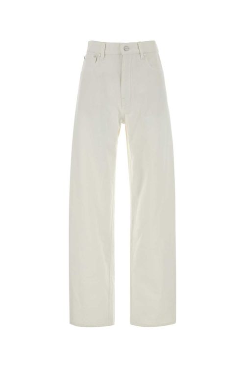 Cotton Jeans — White