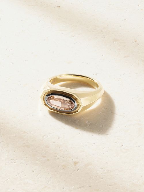Insignia 18-karat Gold Diamond Ring - 4 1/4