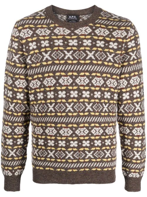 John merino-wool pullover - Green