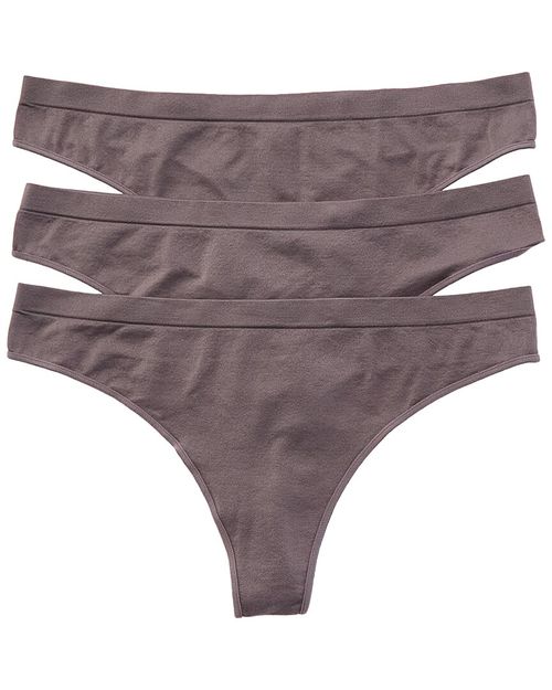 Set Of 3 Comfort Intended Daywear Thong
