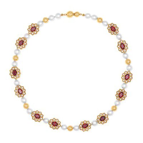 LV Dynasty Flower Necklace