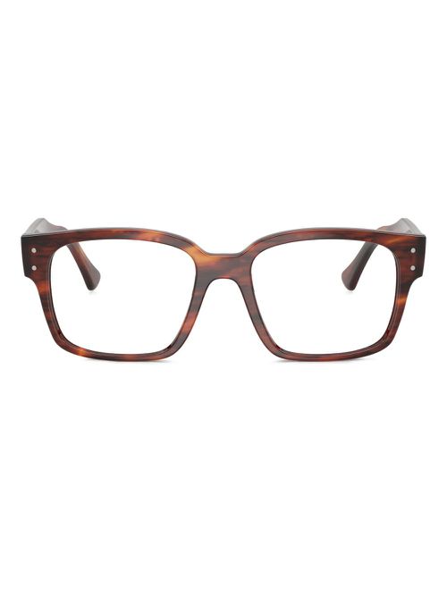 RB7256 tortoiseshell oversized glasses - ブラウン