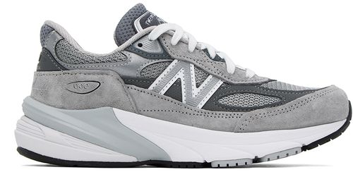 Gray Made in USA 990v6 sneakers