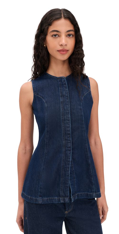 The Seamed Denim Tunic Honor