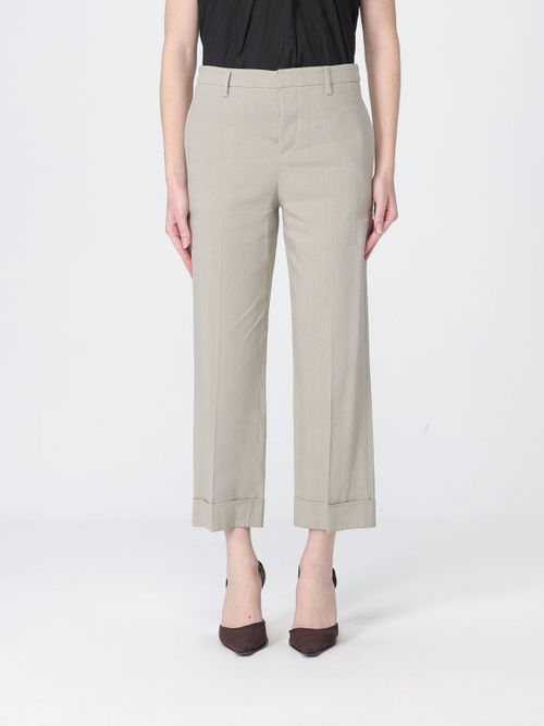 Pants Woman color Pearl