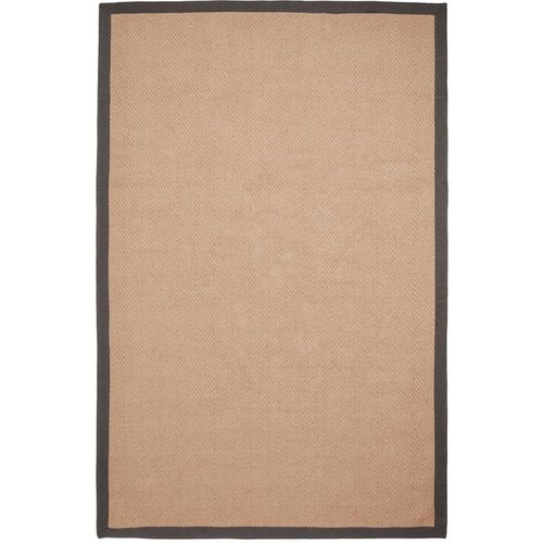 Ford Herringbone Jute Border Rug | Rectangular & Runner | Roseland