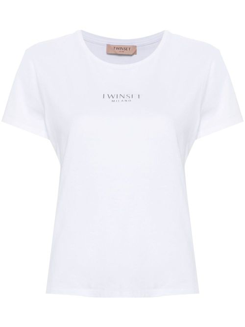 Logo-print T-shirt - White
