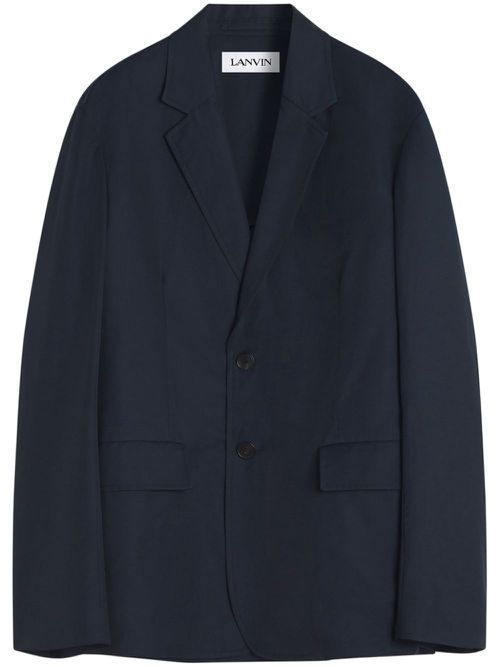 Cotton blazer - Black