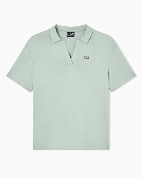 Core Lady modal-blend polo shirt