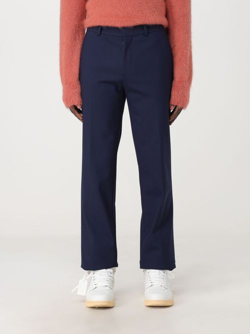 Pants Men color Denim