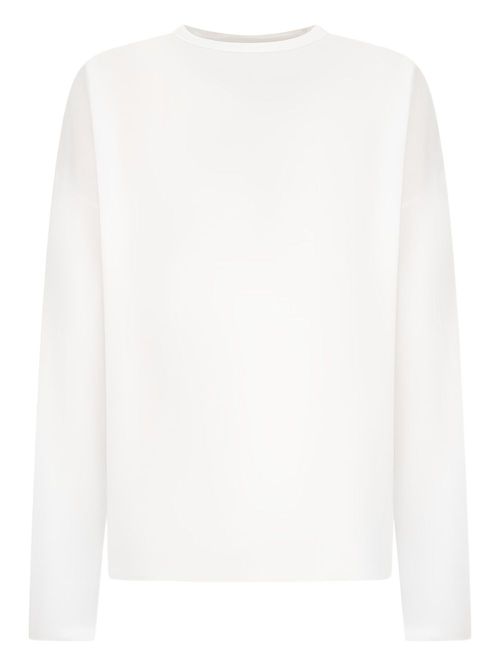 Milly long-sleeve top - Neutrals