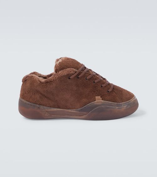 Vamp Skate suede sneakers