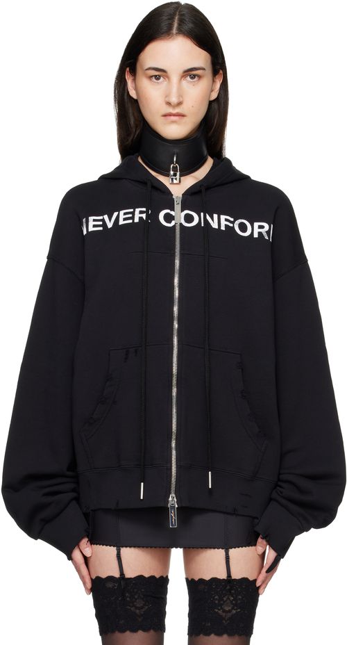 Black 'Never Conform' Hoodie