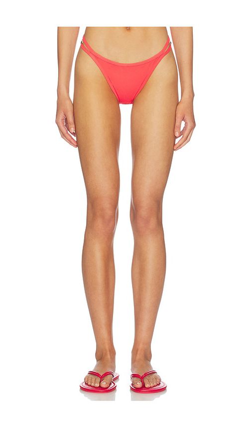 MINKPINK Toscana Strappy Bikini Bottom in Coral. - S also in XS, M