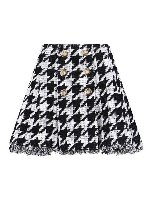 Mini Pied de Poule skirt