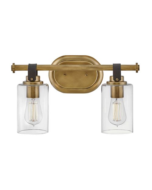 Heritage Brass LED Vanity from the Halstead Collection