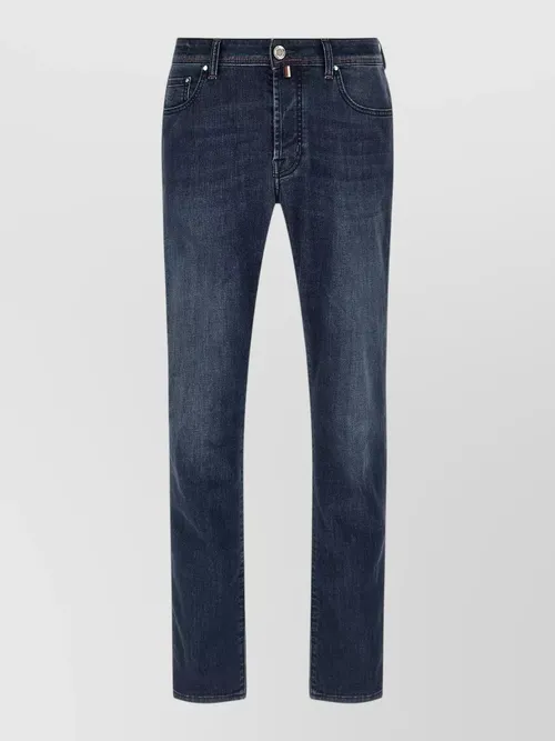 Jacob Cohen - bard slim jeans belt loops design