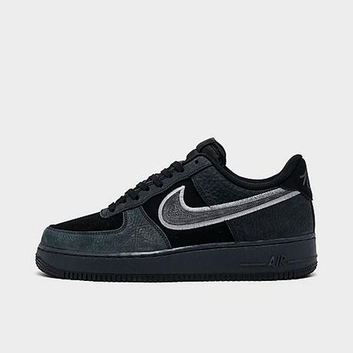 Men's Air Force 1 '07 LV8 Casual Shoes in Black/Smoke Grey/Dark Smoke Grey