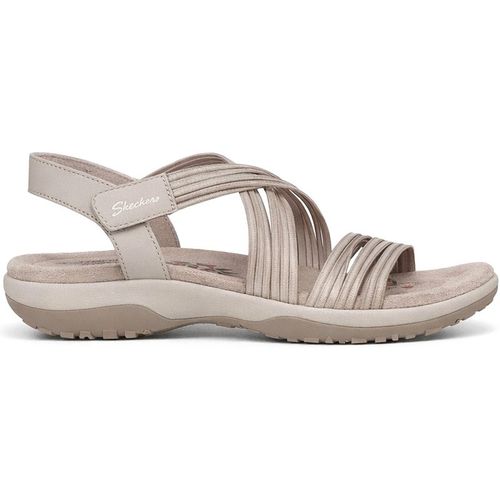 Skechers Reggae Slim - Sunnyside 2.0 Womens Cross Strap Sandals Taupe