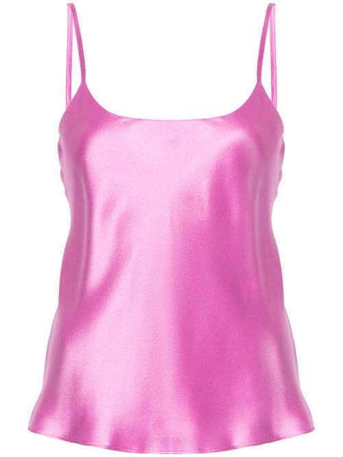 Max Mara silk tank top - Pink