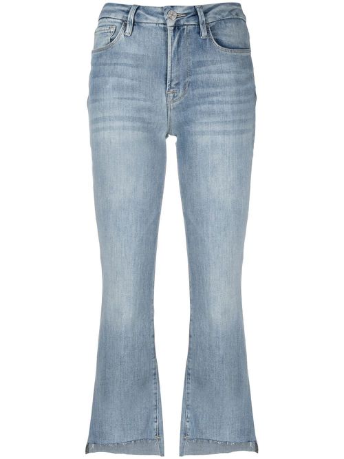 Cropped-leg jeans - Blue