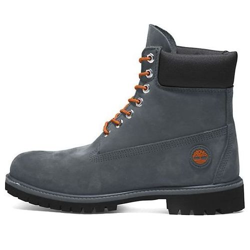 Premium 6 Inch Boot 'Grey Orange'