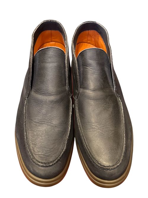 Shiny Leather Loafers