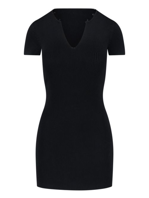 Sleek Stretch Viscose Dress
