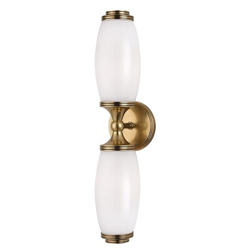 Brooke 2-Light 20" Wall Sconce in Aged Bra
