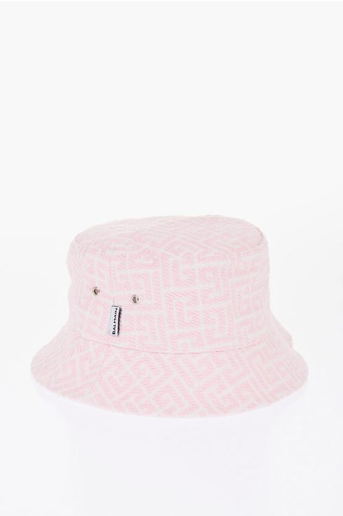 Embroidered Monogram Bucket Hat