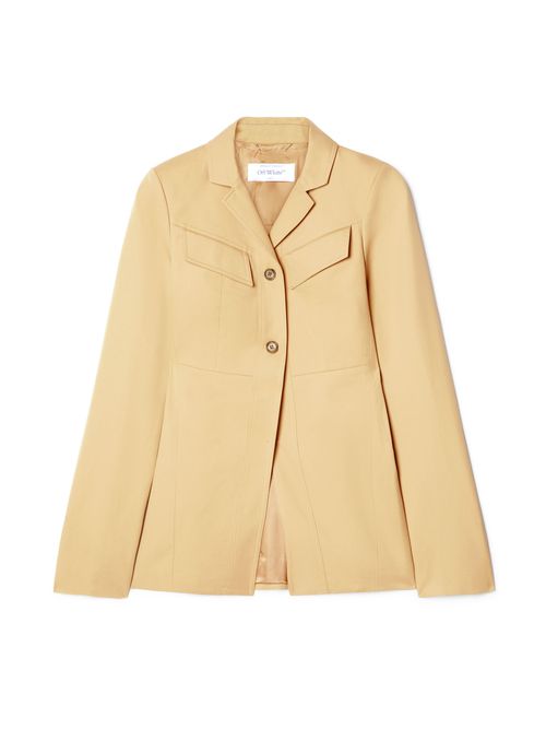 Beige Toybox Cargo Jacket