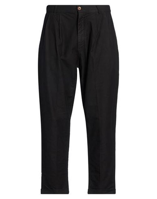 Man Pants Black Size 34 Cotton, Modal, Elastane