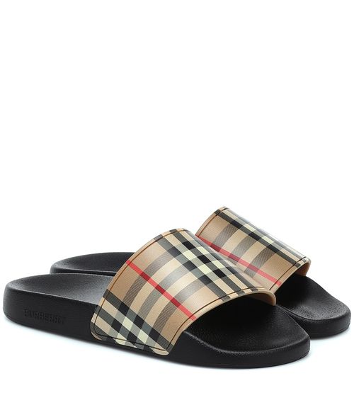 Burberry Vintage Check slides