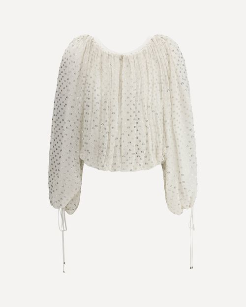 CHLOÉ Off-Shoulder Shirt Female 38