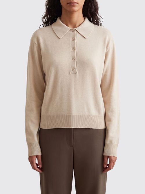 Sweater Woman color Ecru