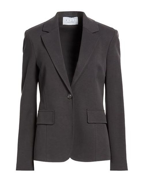 Woman Blazer Charcoal Size 8 Modal, Polyester, Viscose