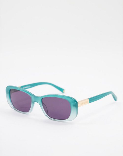 Love square lens sunglasses-Green