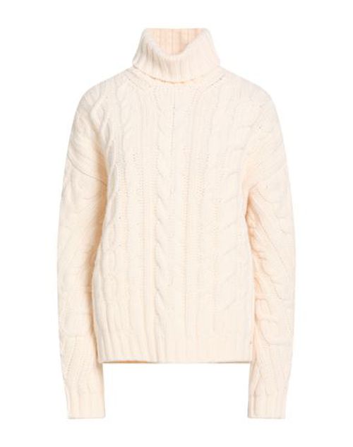 Resort Woman Turtleneck White Size 12 Wool